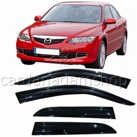 Resim Mazda 6 Sedan 2003-2007 Cam Rüzgarlığı 4 Parça 