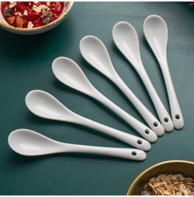 Resim Porselen Baharat Kaşığı 1 Adet 