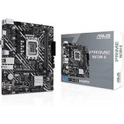 Resim ASUS PRIME H610M-K INTEL H610 LGA1700 DDR5 5600 HDMI VGA M2 USB3.2 MATX 96GB RAM DESTEGI ASUS 5X PROTECTION III 