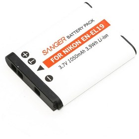 Resim Sanger En-El19 Nikon Fotoğraf Makinesi Batarya 
