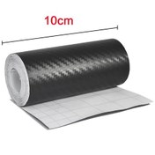 Resim Genişlik 10cm-uzunluk 5m-3-10m Genişlik Uzunluk Karbon Fiber Bantları Anti Çarpışma Koruyucu Şerit Sarma matik Tampon 