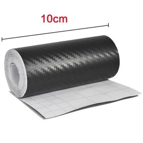 Resim Genişlik 10cm-uzunluk 5m-3-10m Genişlik Uzunluk Karbon Fiber Bantları Anti Çarpışma Koruyucu Şerit Sarma matik Tampon 