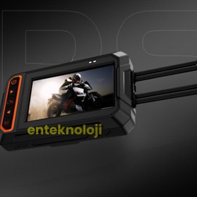 Resim Gps & Monitörlü Motorsiklet Kamerası 
