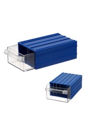 Resim Venoa Ds10 Şeffaf Çekmeceli Avadanlık Parça Kutusu 50 Parça 85x120x40 Mm 