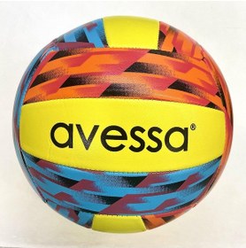Resim Avessa VT-100 Voleybol Topu Sarı - Turuncu Mavi - Turuncu 