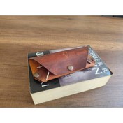 Resim sumerianwallet Crazy Deri Taba Gözlük Kılıfı (anahtarlık Hediye) 