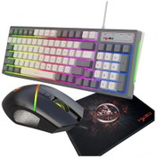 Resim Wezone Rgb Aydınlatmalı Hxsj Klavye Ve Fare Seti - 7 Renk Seçeneği, Dpı Ayarlı, Ofis Ve Oyun İçin Ergonomik Tasarım, Usb Bağlantılı Diğer 