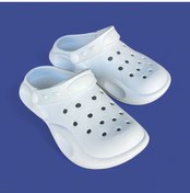 Resim AkınalBella unisex beyaz hafif yumuşak ortapedik taban kapalı terlik sandalet 