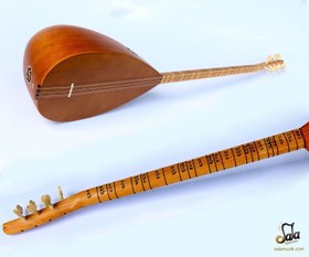 Resim Uzun Sap Dut Bağlama Saz YASL-112N 
