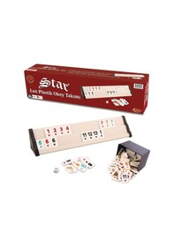 Resim Star Lüks Plastik Okey Takımı 