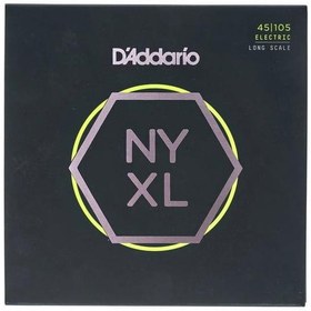 Resim Daddario NYXL45105 Bas Gitar Tel Seti | NYXL Nickel Wound, .045-.105 