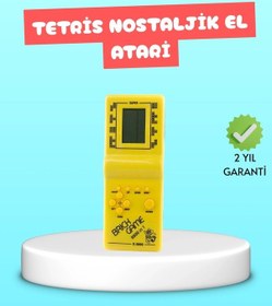 Resim Ceylan Adam Taşınabilir El Aterisi Gameboy Klasik Tetris Oyunu, Pil İle Çalışan Mini El Konsolu 