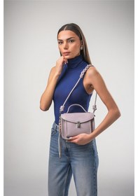 Resim Ççs 18251 Kadın Omuz Askılı Çapraz Çanta Mor 