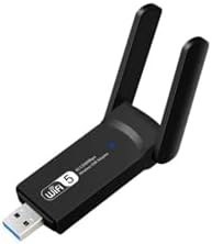 Resim Ape Sinyal Güçlendirici Kablosuz Usb Antenli Dongle 1300Mbps Wifi Adaptörü Dual Band 2.4G/5Ghz 