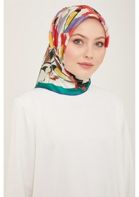Resim Armine Twill İpek Eşarp 24ya9153 82 - Desenli 