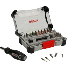 Resim Bosch 42 Parça Hassas Vidalama Ucu Seti Taşıma Kutusu ile Düzenli ve Kolay Erişim Sağlar 