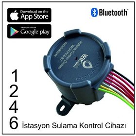 Resim Wacon 2 İstasyon Bluetooth Kontrollü Sulama Cihazı 