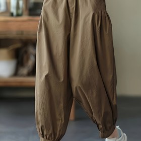 Resim Kadınların Gündelik Geniş Bacaklı Pantolon - Yüksek Bel, Çizme, Cebi, Polyester, Tüm Mevsim Konfor, Her Gün İhtiyacınız Olan Pantolon|Gündelik Geniş Bacaklı Pantolon|Polyester Kumaş 