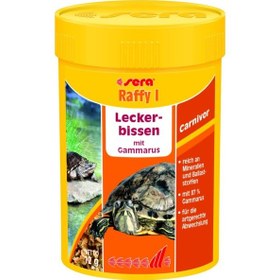 Resim Sera Raffy I 100 Ml/12 Gr Kaplumbağa Yemi 