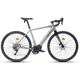 Resim Carraro Gravel Ge 5.0 Elektrikli Bisiklet 580h Hd 28 Jant 11 Vites Mat Gümüş Siyah Mavi Çok Renkli 