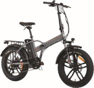 Resim VONIQ ECO MAG. FAT BIKE ELEKTRİKLİ KATLANIR BİSİKLET 42CM MD 20 JANT 7 VİTES GRAY Corelli