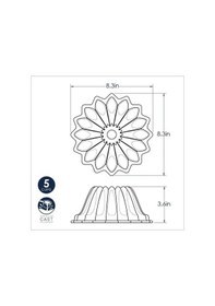 Resim Nordicware Lotus Bundt Kek Kalıbı Gold 