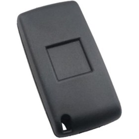Resim AutoHan Keys Peugeot 307 Citroen C4 Anahtar Kabı Siyah Pil Yataklı 
