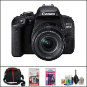 Resim Canon Eos 800 D + 18-55 mm Is Lens Dslr Fotoğraf Makinesi (Çanta + 32 GB Sd Kart + Temizlik Kiti Hediyeli ) 