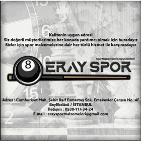 Resim ERAYSPOR 54mm-57,2mm-61,5mm Bilardo Tek Toplar 