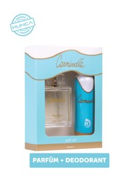 Resim Carminella Kadın Parfüm Seti ( 100 ml Edt Parfüm 150 ml Deodorant ) 