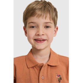 Resim U.s. Polo Assn. Erkek Çocuk Gül Kurusu Tişört Basic 50325608-VR026 