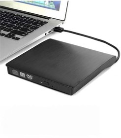 Resim USB 3.0 Harici Optik Sürücü - CD/DVD Okuyucu & Yazıcı (Windows/Mac Uyumlu) 