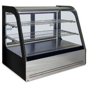 Resim Dampak Set Üstü Sıcak Teşhir Dolabı, 127 Lt 80 X 60 X 70 Cm 