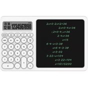 Resim Epilons Çok Amaçlı Digital Hesap Makinesi Lcd Ekran Yazma Tableti Ofis Okul İçin Silinebilir El Yazısı Not D 