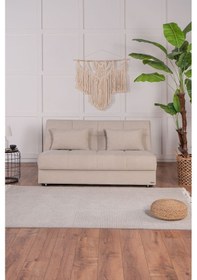 Resim Kilim Mobilya Robin Iki Kişilik Yatak Olabilen Koltuk Bej Bej 
