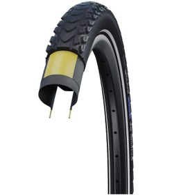 Resim Schwalbe Marathon Mondıal 700x40 Race-guard /performans Line Telli Dış Lastik Siyah 