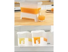 Resim Ness Avm Mika Beyaz Şerbetlik Limonatalık Su Sebili 4 Litre Hacmi ile Kullanışlı ve Şık 