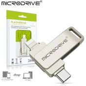 Resim Microdrive İphone Lightning Ve Type-c Usb Flash Bellek 256gb 