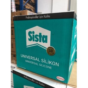 Resim Sista Beyaz Silikon 280 ml 20 Adet (1 Koli) 