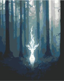 Resim wombhobby PATRONUM Sayılarla Boyama Seti 80X100 Cm Çerçevesiz RULO ( Kasnaksız ) 