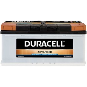 Resim Duracell Advenced 100 Ah. Alçak Kutu Akü - Da100 