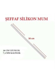 Resim Netodak Mum Silikon İnce Boy 1 Kilo Çubuk Silikon (Uzunluk 30 Cm) 