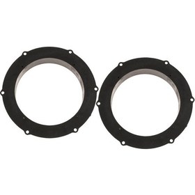 Resim 2 Adet 6.5 "araba Hoparlör Spacers Adaptörü Montaj Braketi Yüzük Vw, Passat B7 