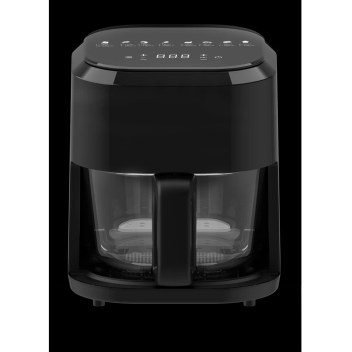 Miline Cam Hazne 4lt Airfryer Sıcak Hava Fritözü