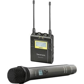 Resim Saramonic UwMic9 (RX9 + HU9) 1 Verici + 1 Alıcı Kablosuz El Mikrofonu 