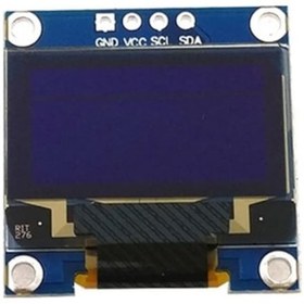 Resim 128X64 Oled Grafik Ekran 0,96 İnch 4 Pin Mavi 