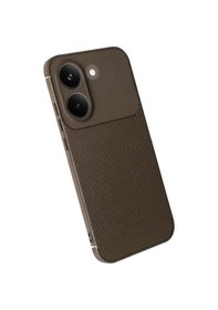 Resim Mey İthalat Poco X8 Pro Auto Focus Karbon Kapak - Kahverengi Diğer 