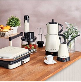 Resim Sinbo CYZ-0002 Retro Serisi Çeyiz Seti Krem 