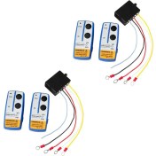 Resim Sanning 4x Kablosuz Vinç Uzaktan Kumanda Anahtarı Asansör Kapısı Hidrolik Pompa Damperli Yatak 12V Kurtarma Çekici (Yurt Dışından) 