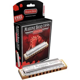 Resim Hohner Marine Band 1896/20 Classic F Mızıka (Fa Majör) 